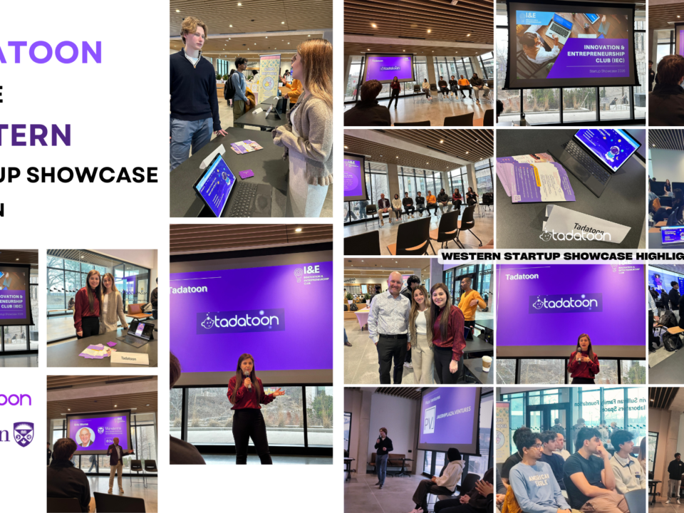 Tadatoon at Western Startup Showcase